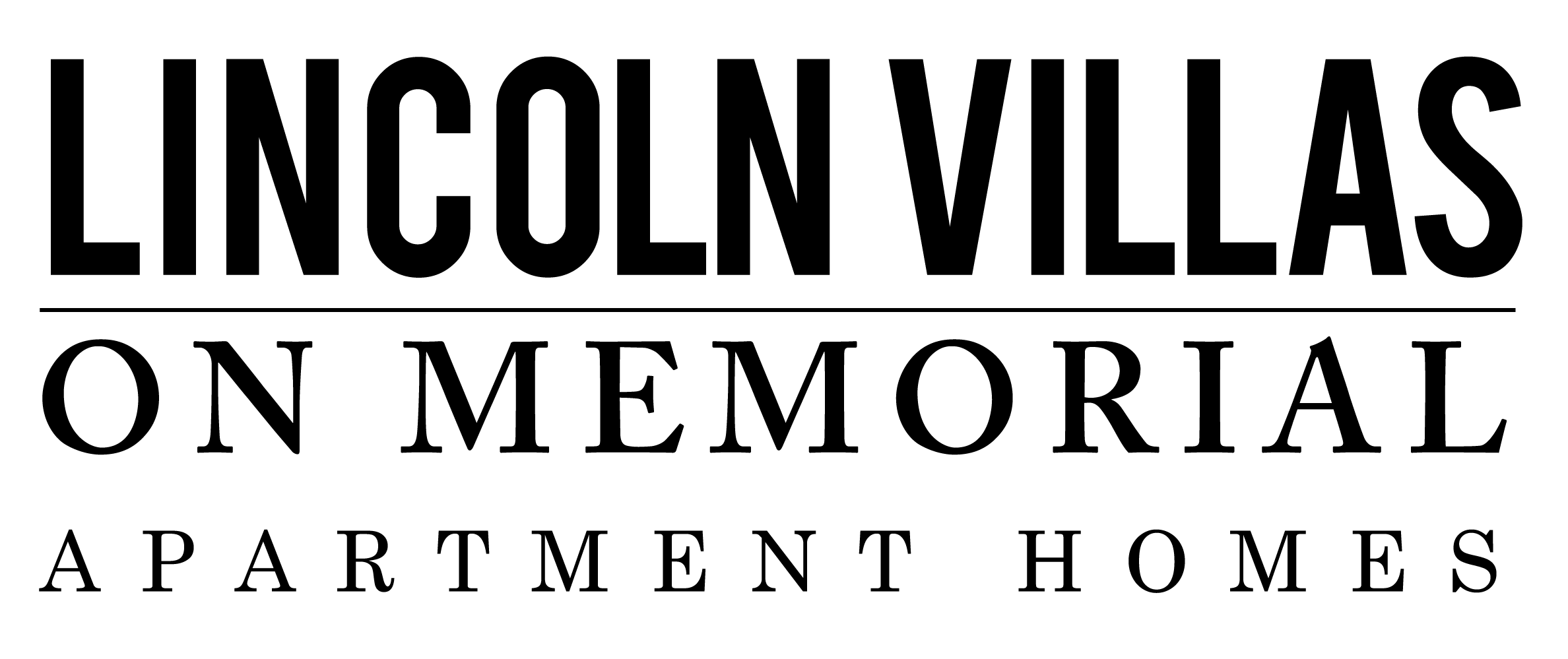 Lincoln Villas on Memorial logo